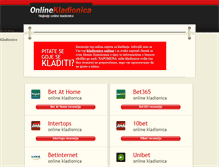Tablet Screenshot of kladioniceonline.blogger.ba