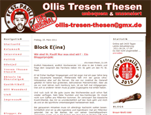Tablet Screenshot of ollistresenthesen.blogger.de
