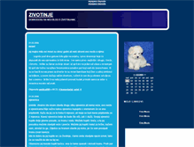 Tablet Screenshot of ozivotinjama.blogger.ba