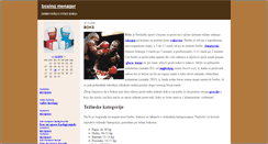 Desktop Screenshot of boxing.blogger.ba