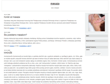 Tablet Screenshot of masaza.blogger.ba