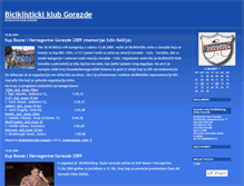 Tablet Screenshot of biciklizam.blogger.ba