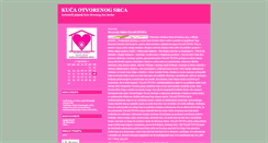 Desktop Screenshot of kucaotvorenogsrca.blogger.ba