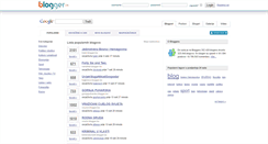 Desktop Screenshot of execution.blogger.ba