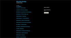 Desktop Screenshot of muzickakutija.blogger.ba