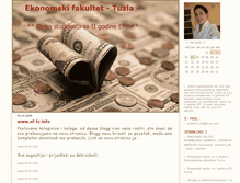 Tablet Screenshot of ekonomskifakultet.blogger.ba