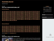 Tablet Screenshot of nogometnenovosti.blogger.ba