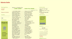 Desktop Screenshot of guennisseite.blogger.de
