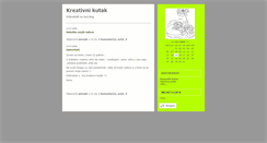 Desktop Screenshot of kreativnikutak.blogger.ba