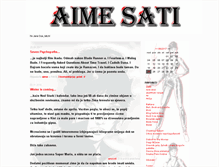 Tablet Screenshot of aimesati.blogger.ba