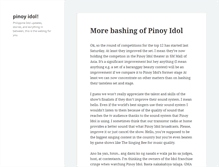 Tablet Screenshot of pinoyidol.blogger.ph