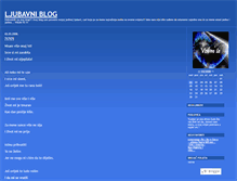 Tablet Screenshot of ljubavniblogg.blogger.ba