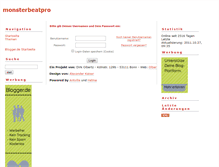Tablet Screenshot of monsterbeatpro.blogger.de