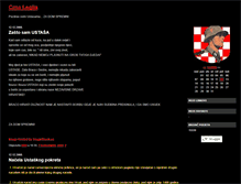 Tablet Screenshot of crnalegija.blogger.ba