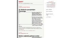 Desktop Screenshot of evropasport.blogger.ba