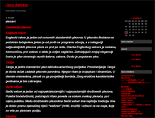 Tablet Screenshot of ilovedancing.blogger.ba