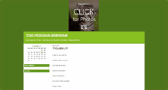 Desktop Screenshot of inmemoriamtoseproeski.blogger.ba