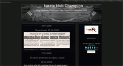 Desktop Screenshot of champion.blogger.ba