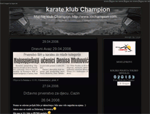 Tablet Screenshot of champion.blogger.ba