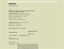 Tablet Screenshot of bhfutsal.blogger.ba