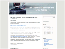 Tablet Screenshot of andreassalcherprojects.blogger.de
