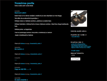 Tablet Screenshot of nemirnaperla.blogger.ba