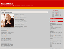 Tablet Screenshot of dreamoflove.blogger.ba