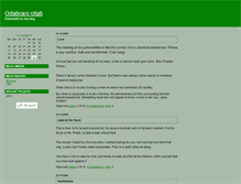 Tablet Screenshot of excerpts.blogger.ba