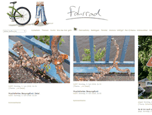 Tablet Screenshot of fahrrad.blogger.de
