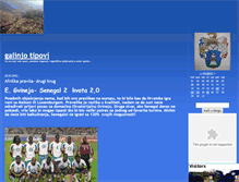 Tablet Screenshot of galinjotipovi.blogger.ba