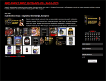 Tablet Screenshot of nutrabolics.blogger.ba