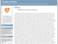 Tablet Screenshot of besmislen.blogger.ba