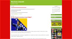 Desktop Screenshot of manchesterunitedbih.blogger.ba