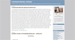Desktop Screenshot of etnogeneza.blogger.ba