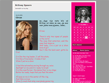 Tablet Screenshot of britneyspears4ever.blogger.ba