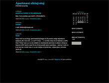 Tablet Screenshot of apartmaniulcinj.blogger.ba