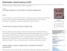 Tablet Screenshot of ocnidoktor.blogger.ba