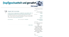 Desktop Screenshot of geschuetteltundgeruehrt.blogger.de