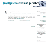 Tablet Screenshot of geschuetteltundgeruehrt.blogger.de