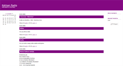 Desktop Screenshot of kalman.blogger.ba