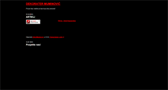 Desktop Screenshot of dekoratermuminovic.blogger.ba