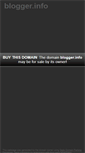 Mobile Screenshot of blogger.info