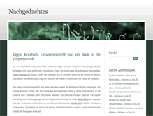 Tablet Screenshot of nachgedachtes.blogger.de