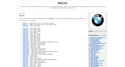 Desktop Screenshot of bmwe30.blogger.ba