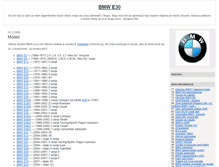 Tablet Screenshot of bmwe30.blogger.ba