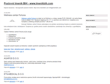 Tablet Screenshot of imenikbih.blogger.ba