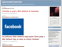 Tablet Screenshot of bebaselimovic.blogger.ba