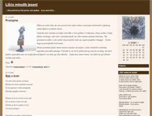 Tablet Screenshot of lisceminulihjeseni.blogger.ba