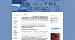 Desktop Screenshot of dergeschichtenerzaehler.blogger.de