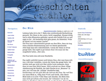 Tablet Screenshot of dergeschichtenerzaehler.blogger.de